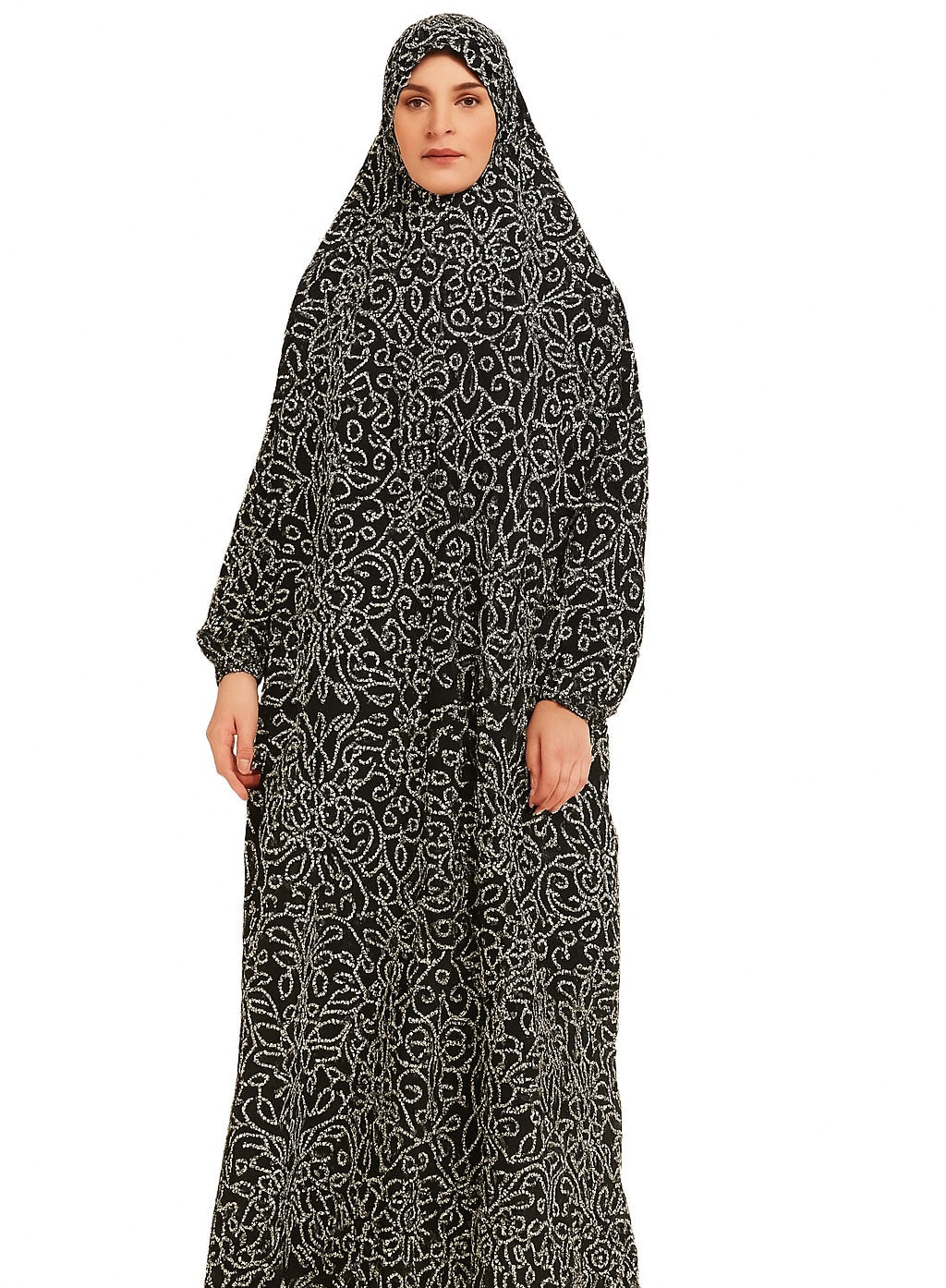 Women’s Kashmiri cotton islamic prayer dress