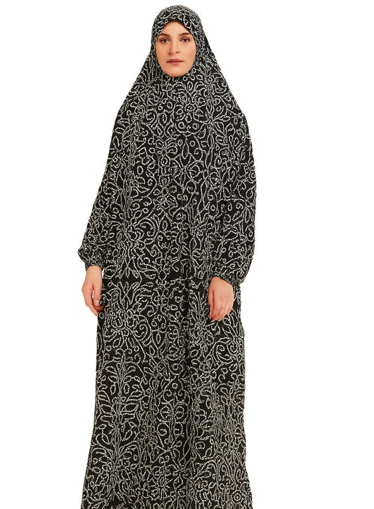 Women’s Kashmiri cotton islamic prayer dress
